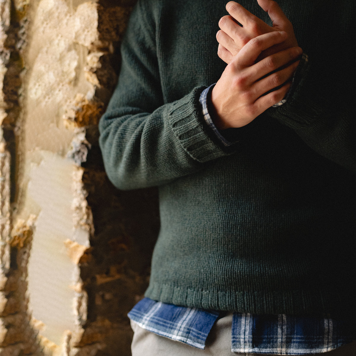 Conifer Wool Cashmere Crew Neck