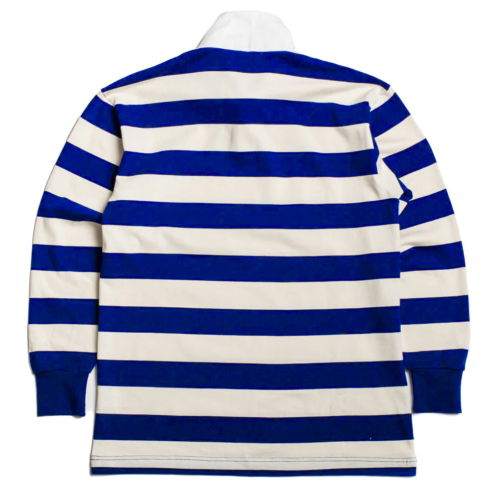 WM Brown Cobalt Striped Rugby Shirt