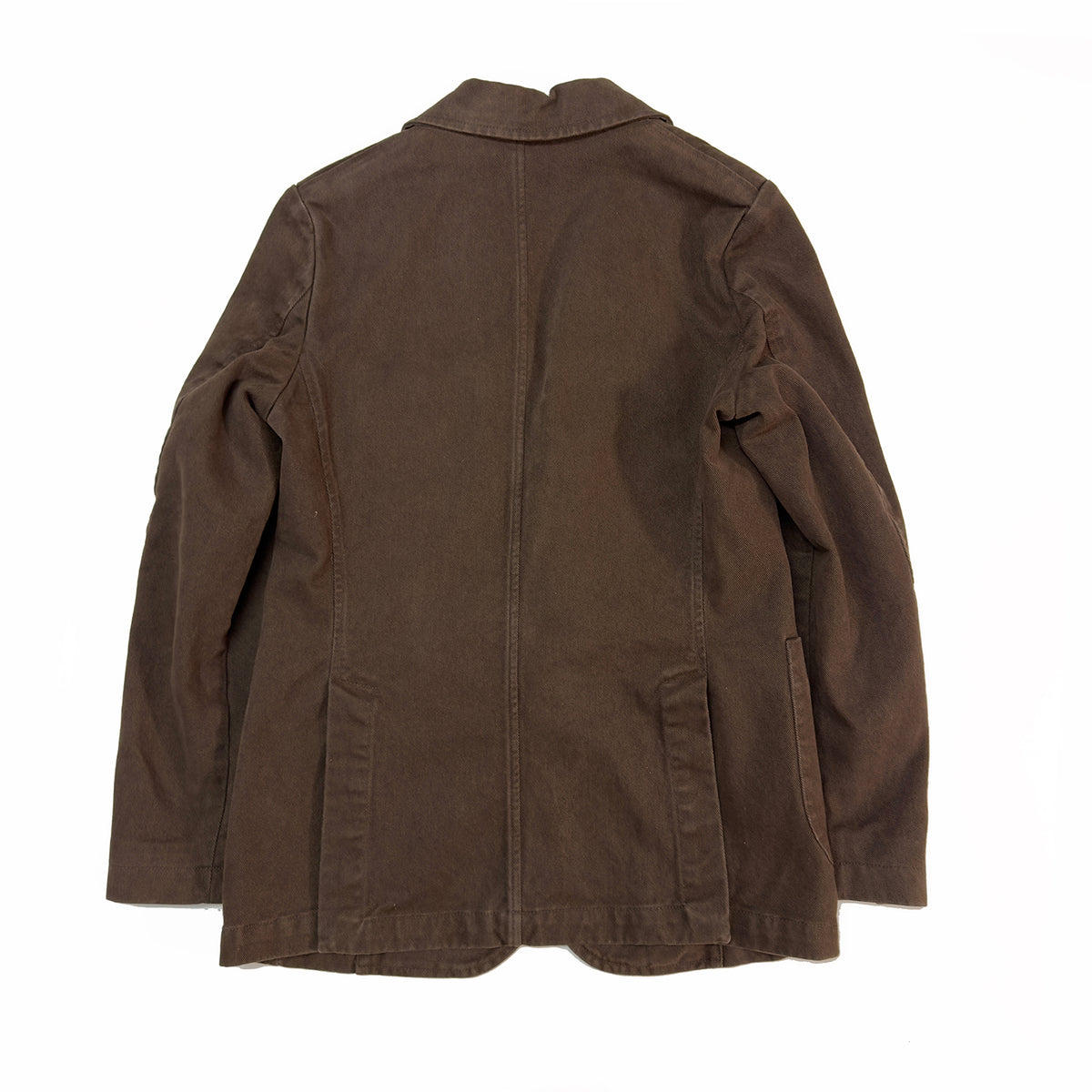 Washed Chocolate Winter Chino Jacket