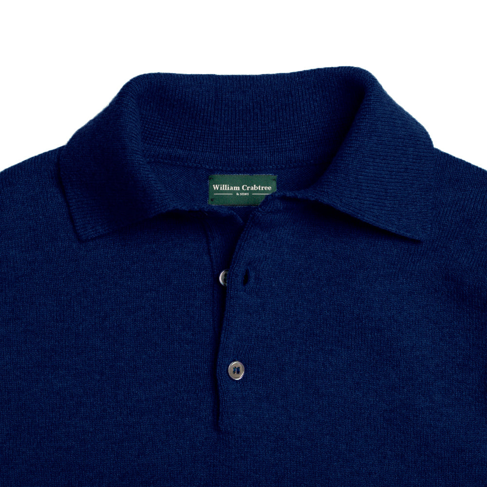 Regatta Blue 2 Ply Lambswool Sportshirt