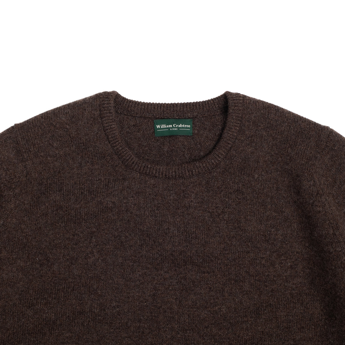 Peat 2 Ply Cashmere Crew Neck