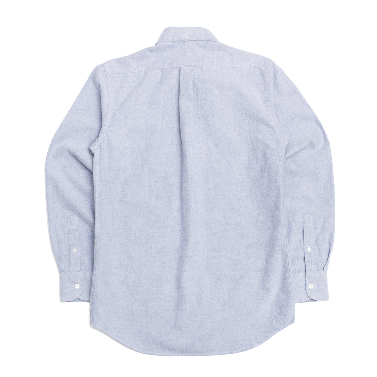 Slate Blue Brushed Oxford Button Down Shirt