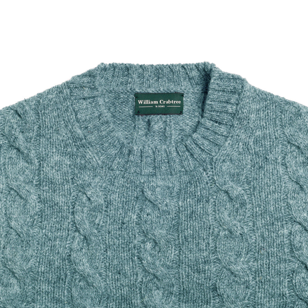 Caspian Cable Shetland Knit Jumper